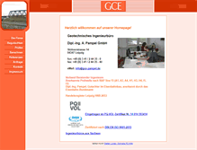 Tablet Screenshot of gce-pampel.de